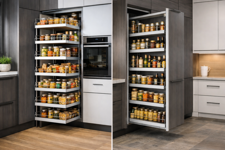 Smart Pull-Out Pantry Storage Ideas for Modern Homes