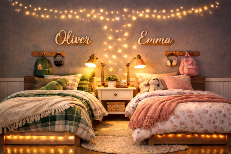 Shared Kids Bedroom Ideas for Two Kids