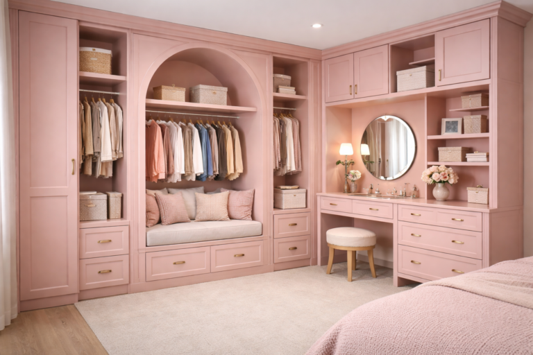 Small Bedroom Built-In Wardrobe Ideas