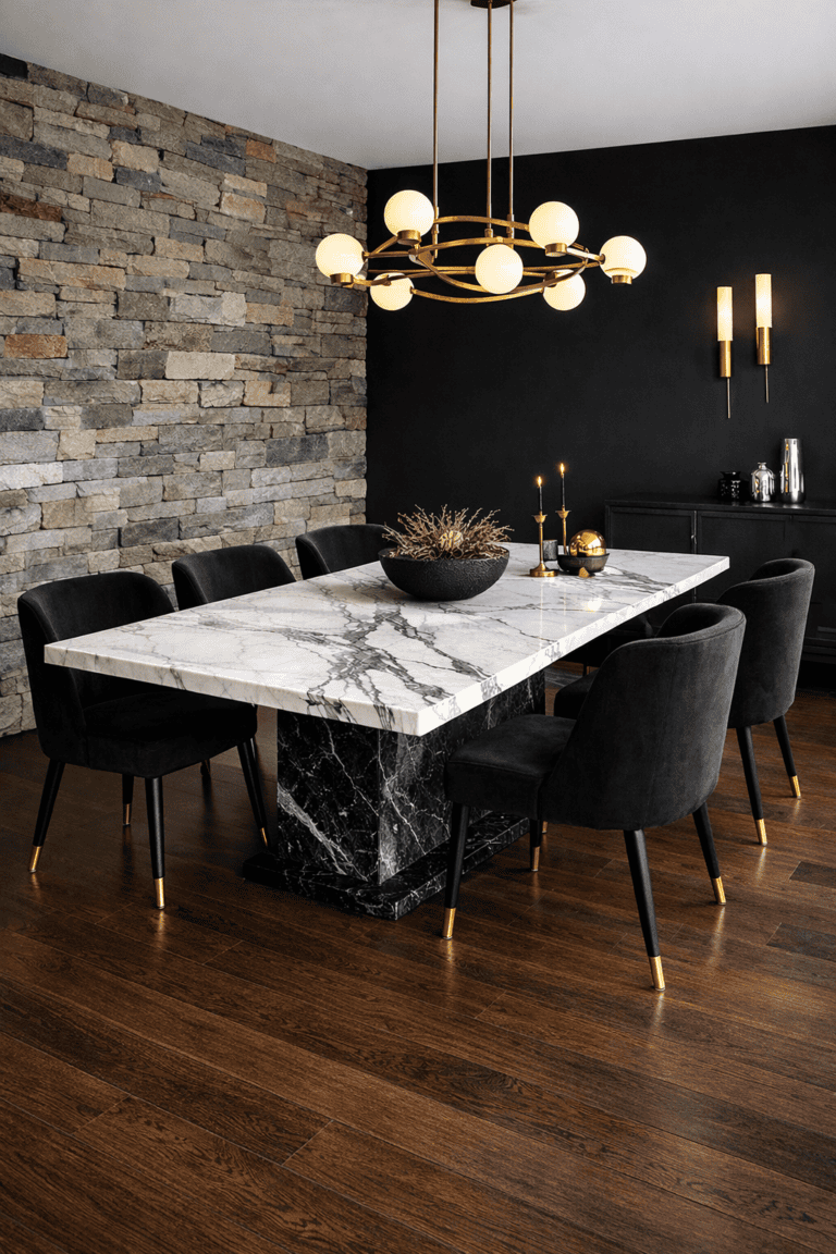 Black dining 1