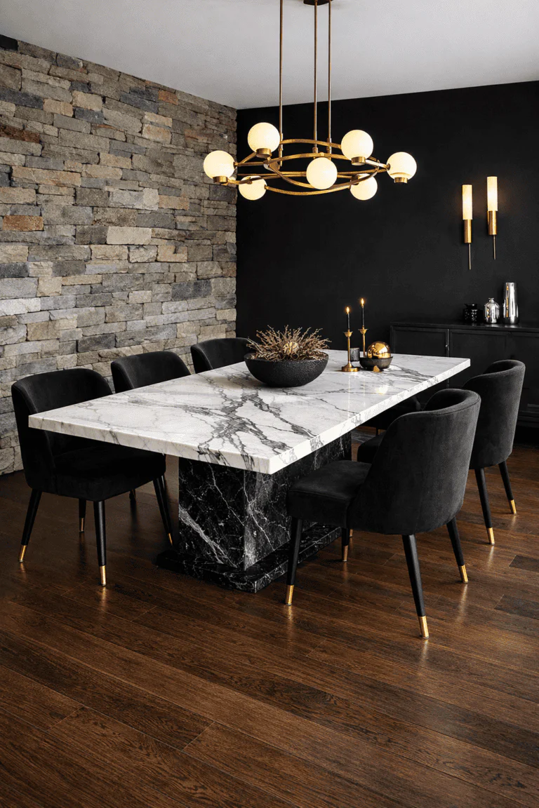 Black dining 1