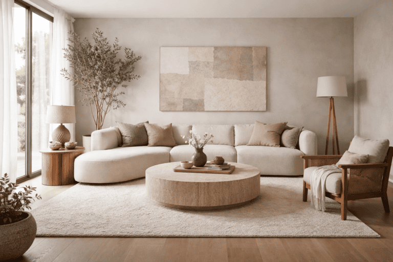 Earthy living room 7