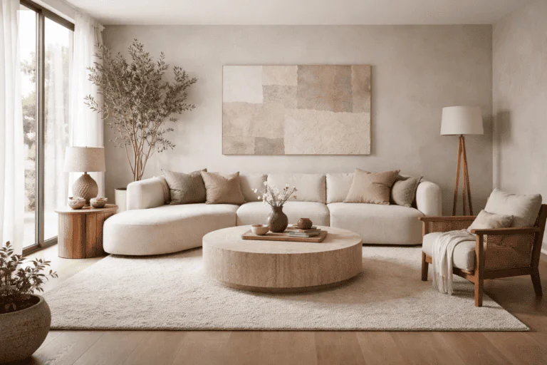 Earthy living room 7