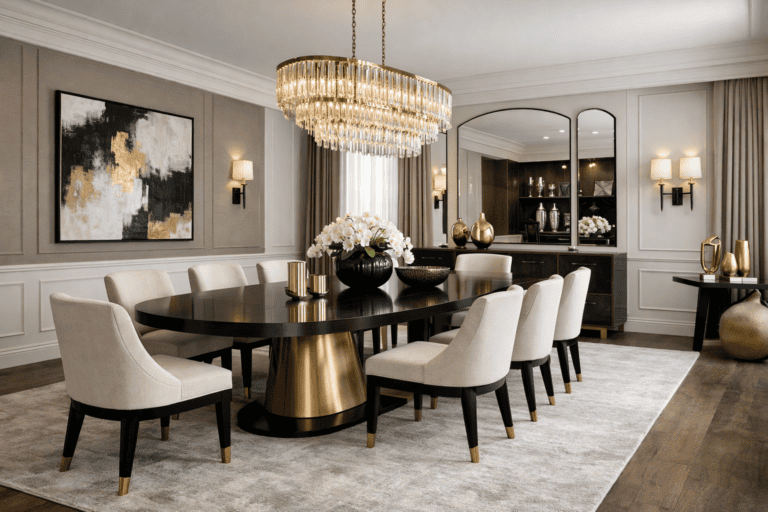 Modern classy dining room ideas that look straight out of a designer home 16