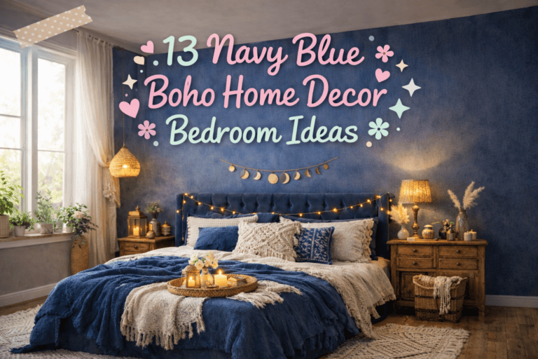 Navy blue boho 15