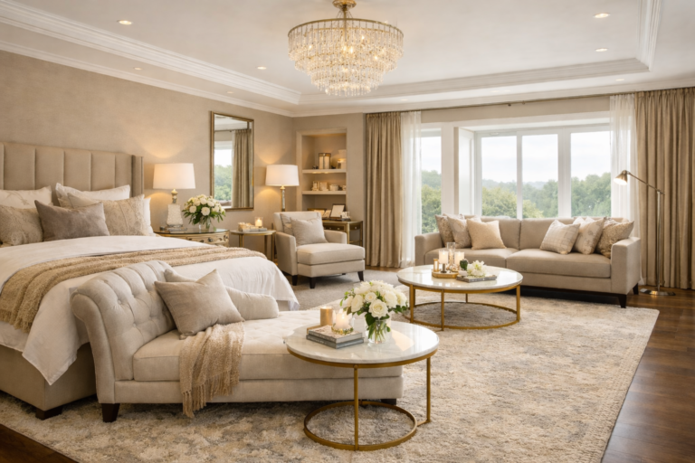 Master Bedroom with Sitting Ideas