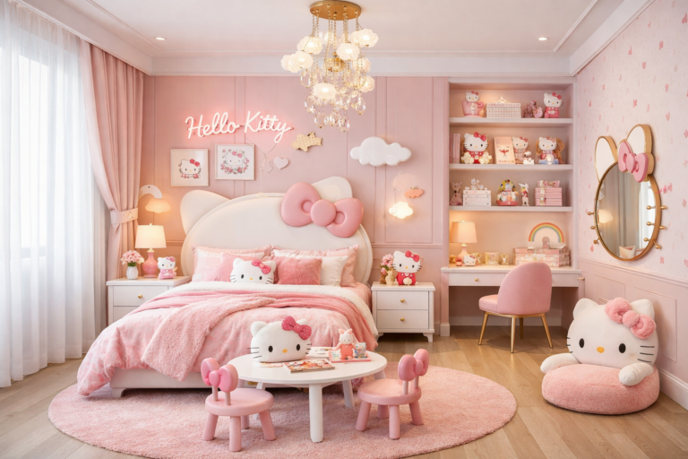Hello Kitty Bedroom Ideas for Kids