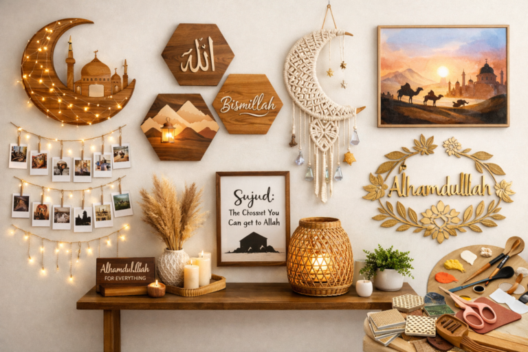Simple DIY Islamic Wall Decor Ideas for Bedrooms