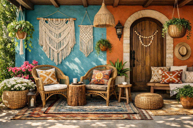 Spring Garden Porch Decor Ideas