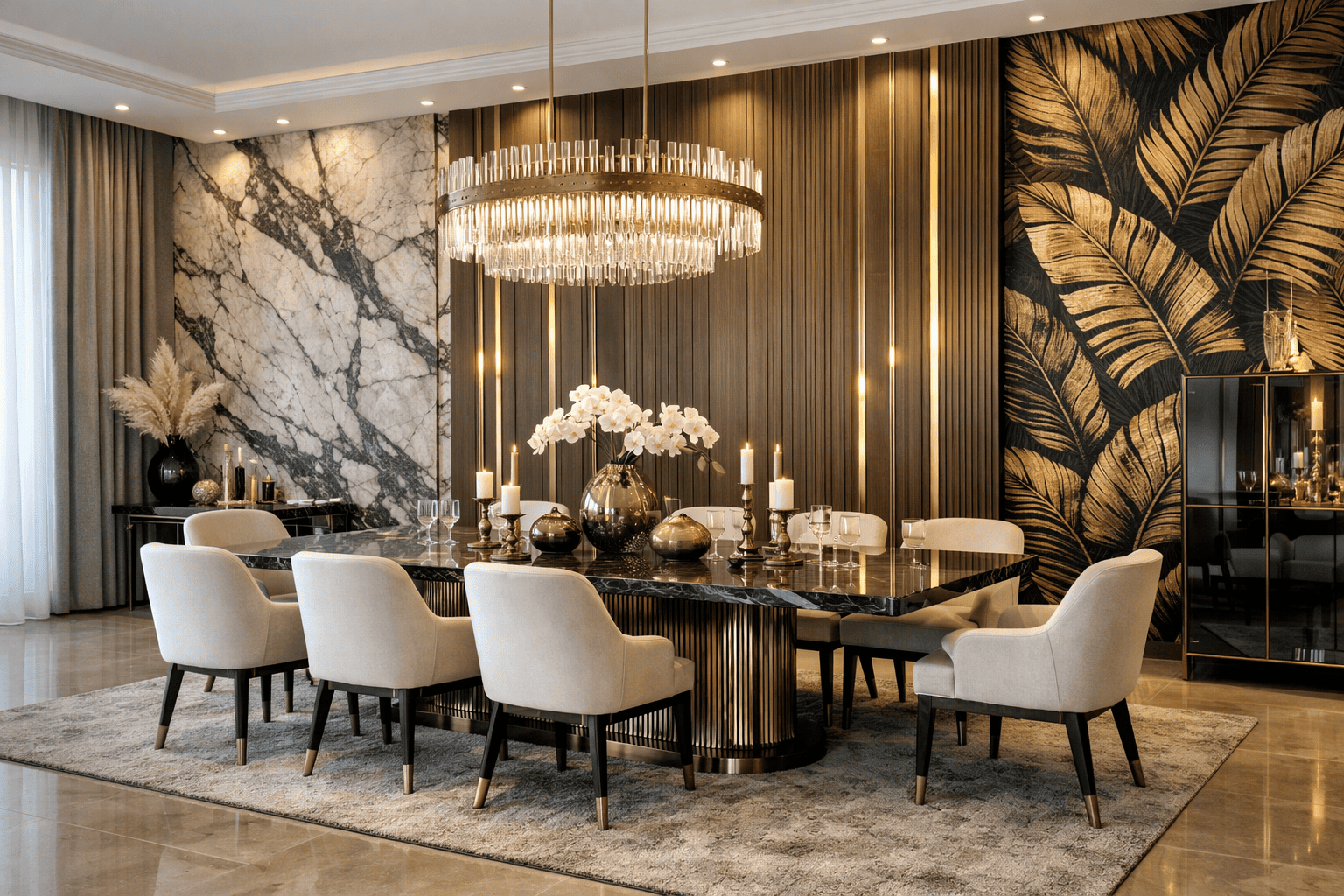 12 Luxurious Dining Table Ideas for Modern Elegant Homes