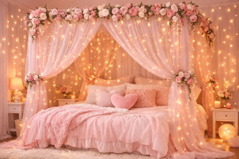 Pink Bedroom Decor Ideas for Teen Girls