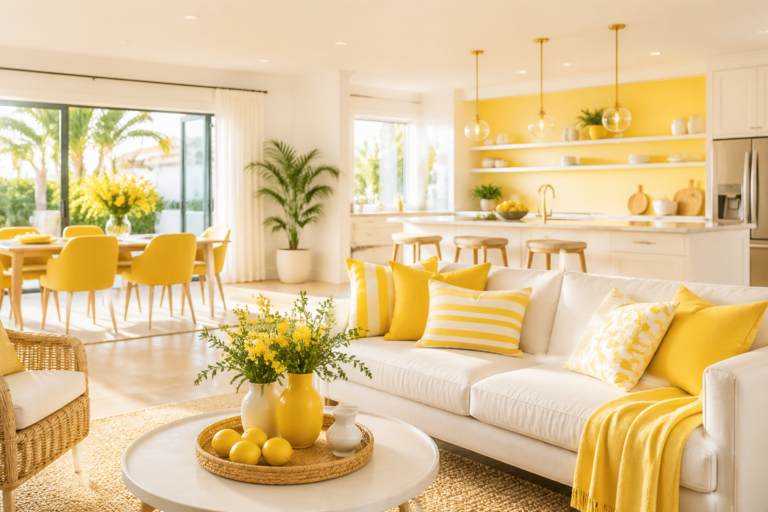 Yellow Summer Home Decor