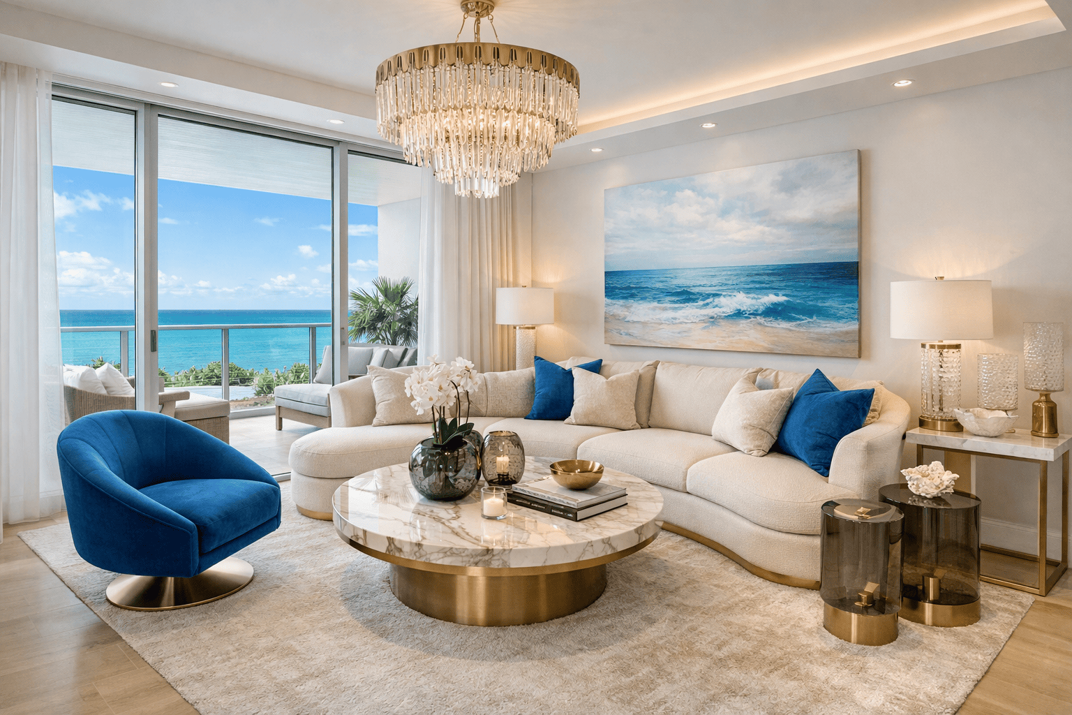 11 Luxury Coastal Living Room Ideas for an Effortless Beachfront Elegance 🌊