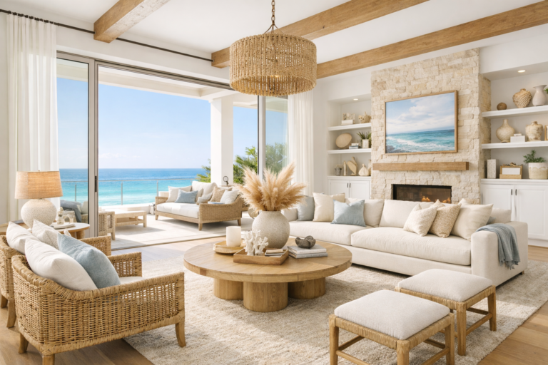 Luxury Coastal Living Room Ideas