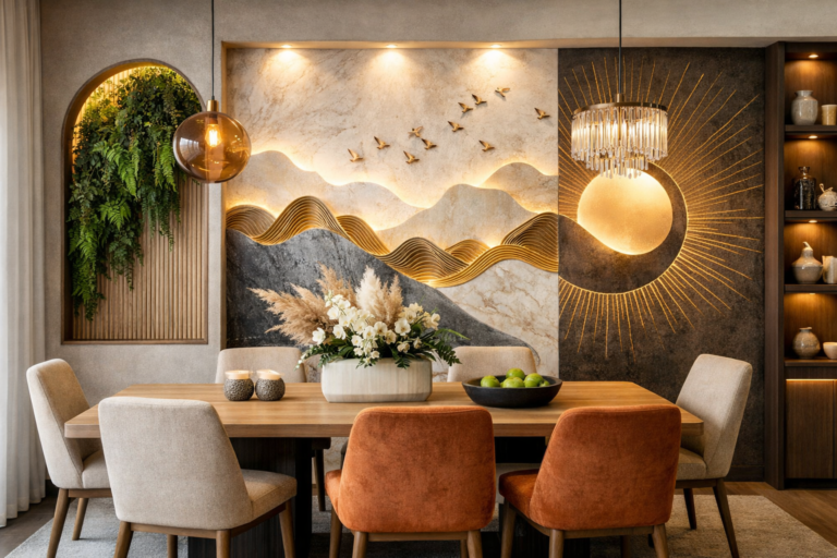 Dining Area Wall Designs