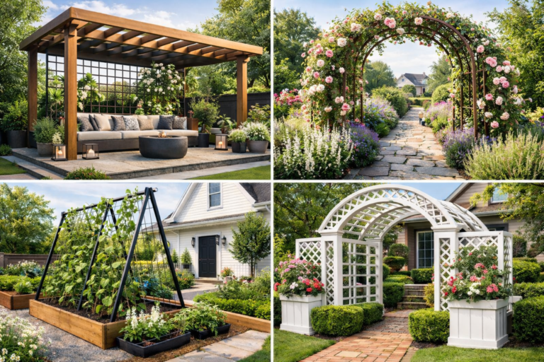 Trellis Ideas for Front of House Curb Appeal