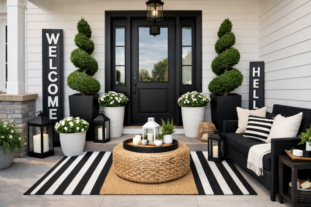 DIY Spring Porch Decor Dollar Tree