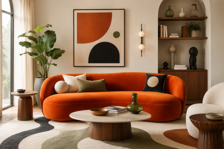 Orange Room Color Schemes