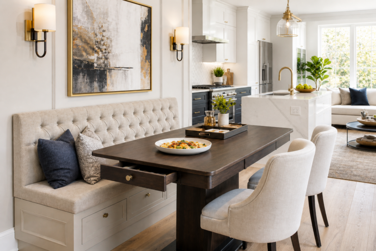 modern elegant kitchen table ideas