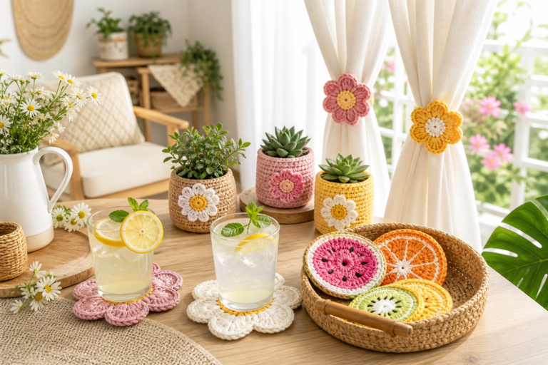 Crochet Home Decor Summer