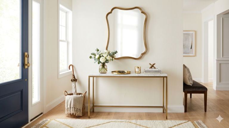 Small Entryway Console Table Ideas