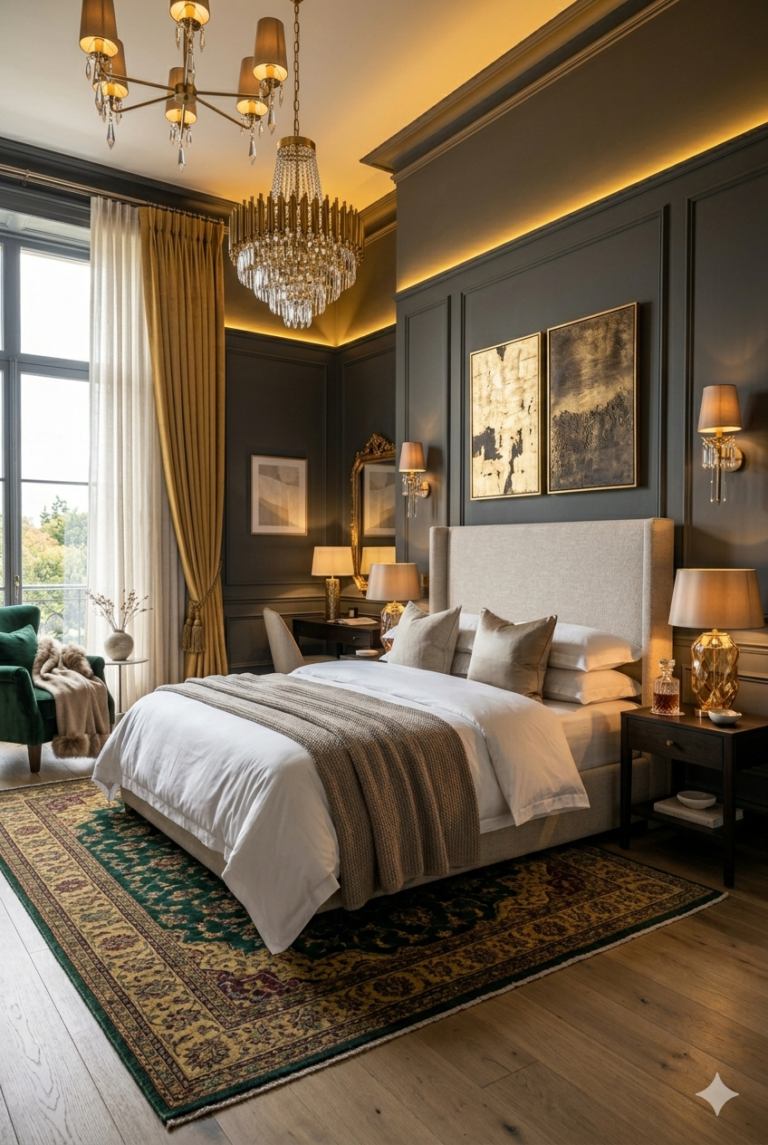 luxury bedroom styling ideas