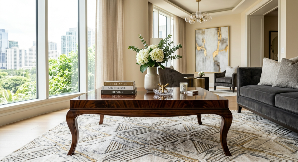 Mahogany Centre Table
