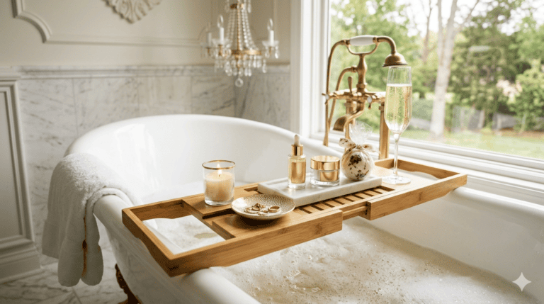 Bath caddy styling guide 6