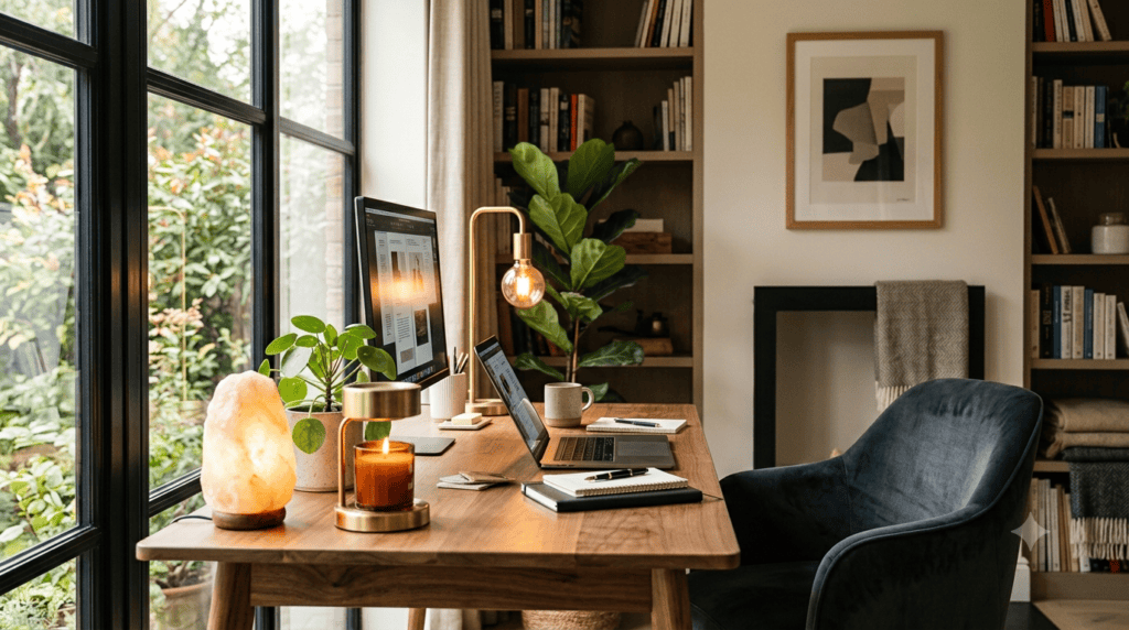 Cozy office space ideas 3