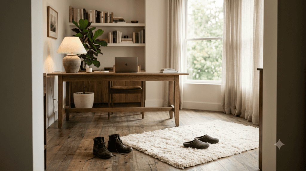 Cozy office space ideas 5