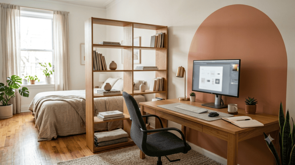 Cozy office space ideas 8