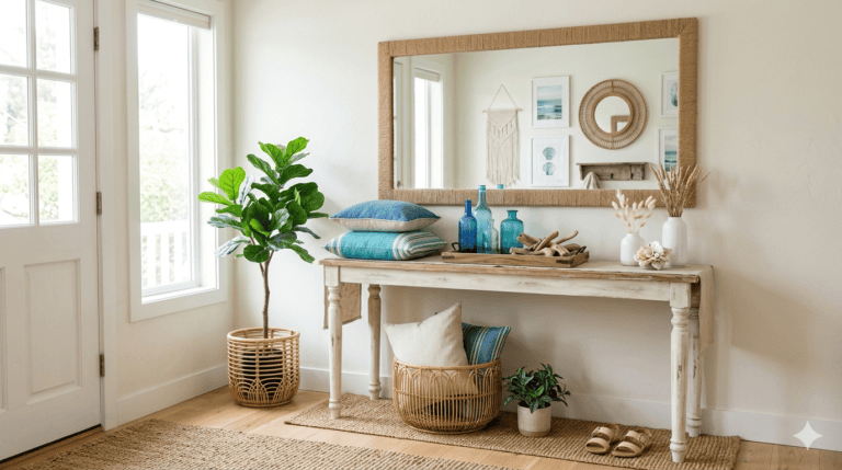 Simple coastal decor 9