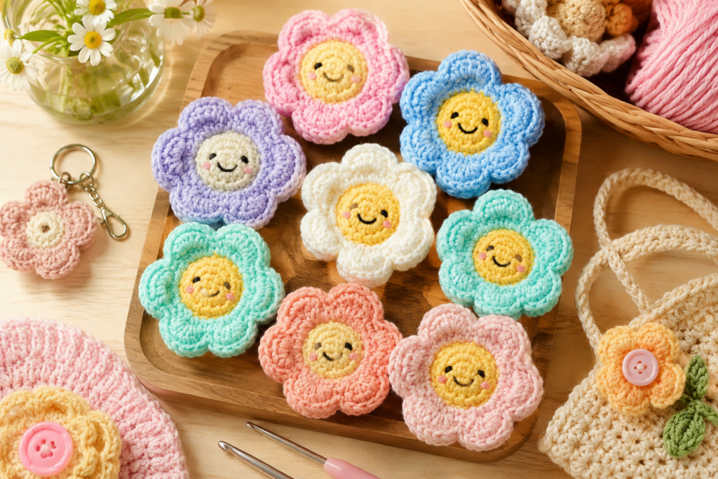 Crochet Flowers4