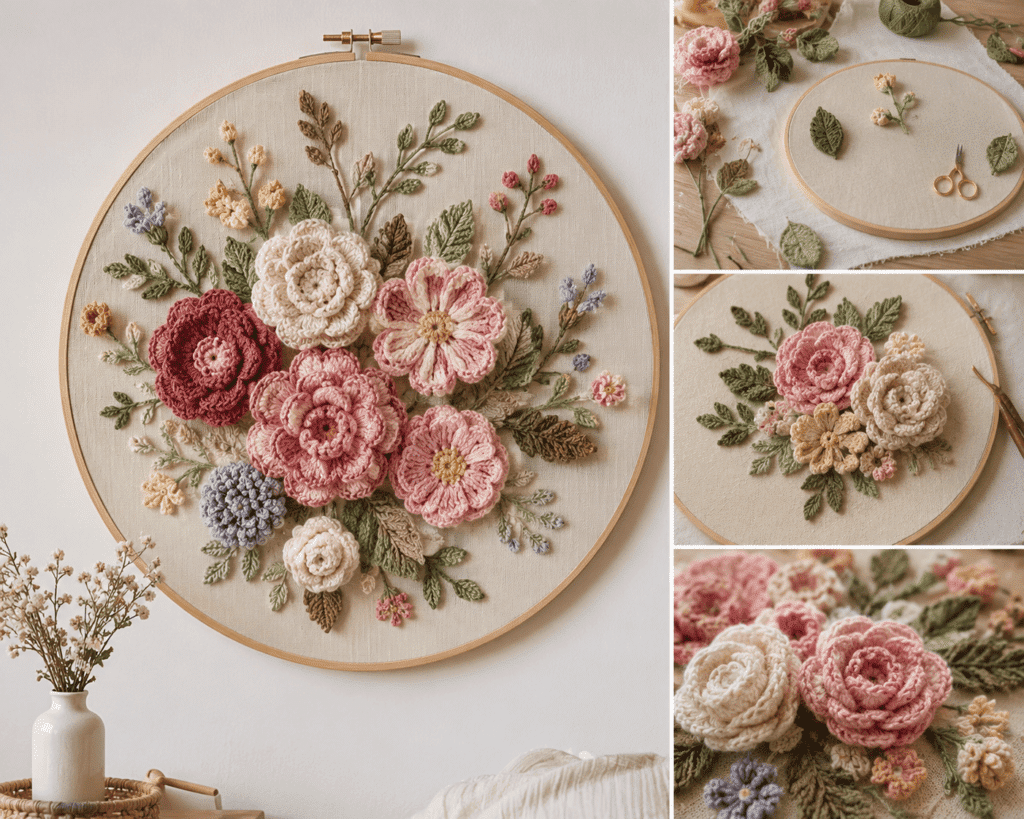 Crochet Flowers5