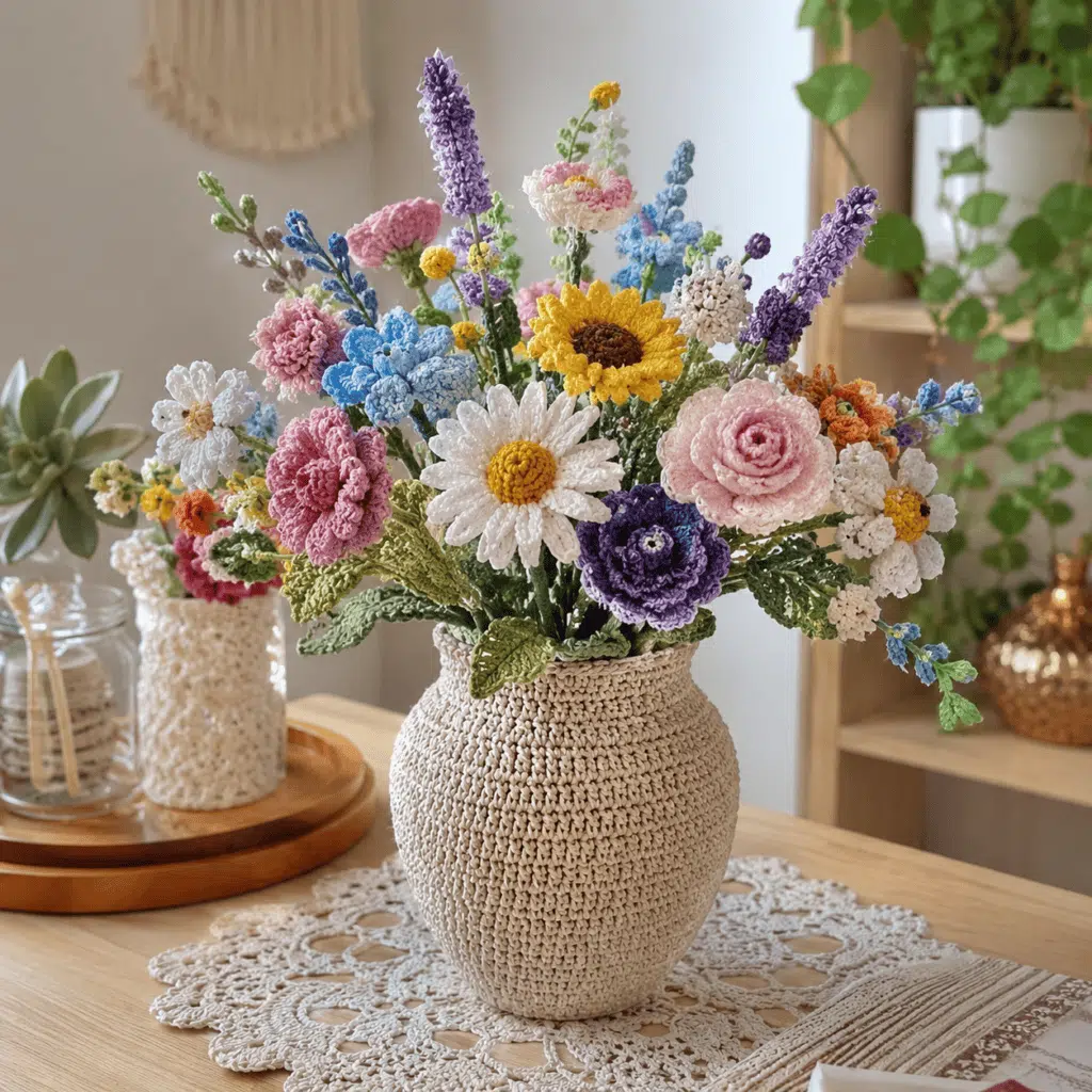 Crochet Flowers8