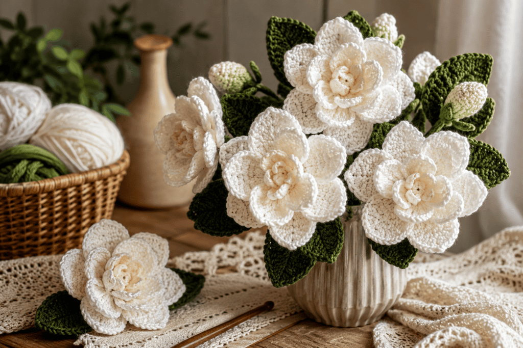 Crochet Flowers11