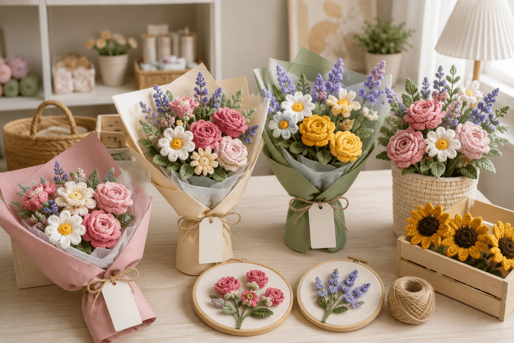 Crochet Flowers24