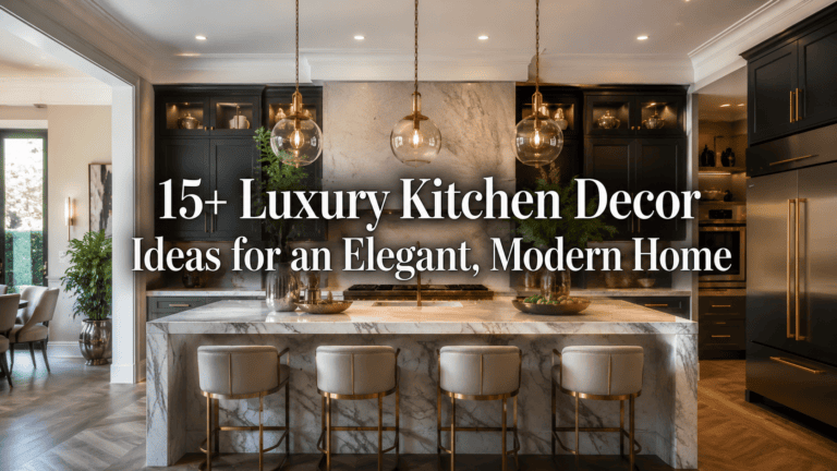 luxury kitchen decor ideas