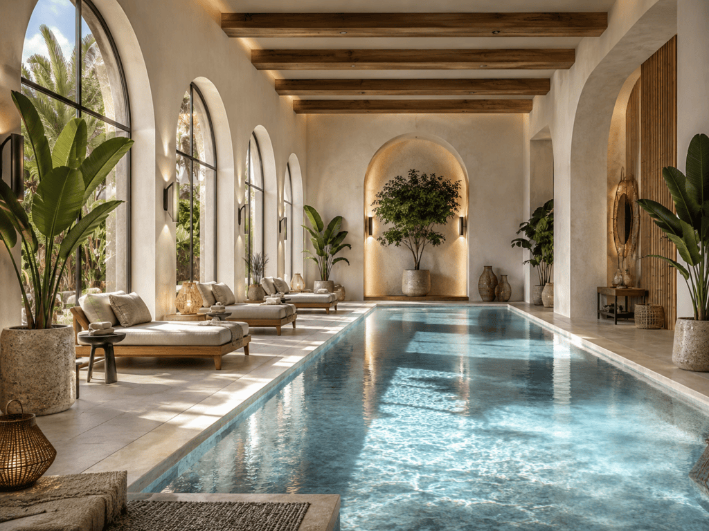 Indoor Pool Decorating Ideas
