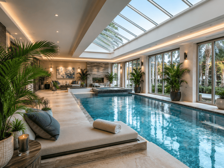 Indoor Pool Decorating Ideas