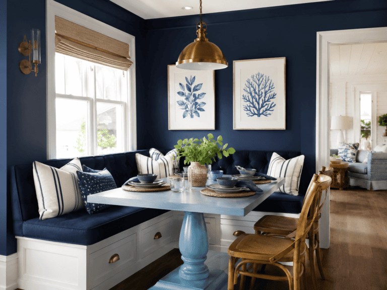 Moody Breakfast Nook Ideas