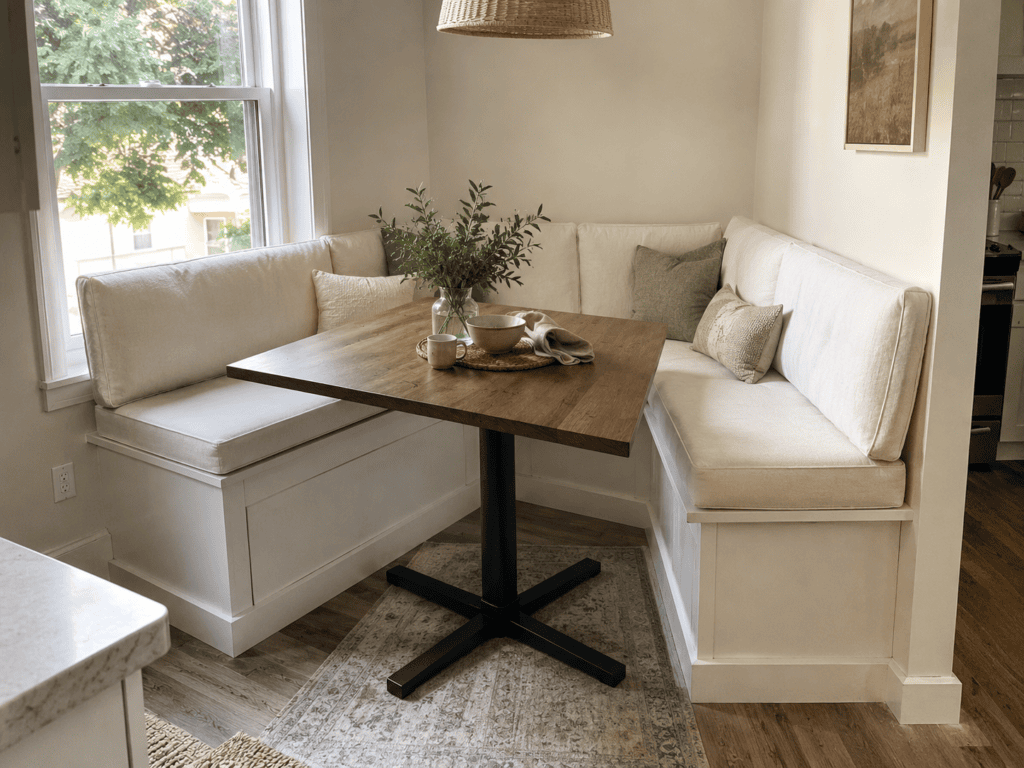 Moody Breakfast Nook Ideas8