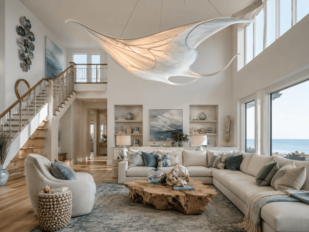 Sculptural Ceiling Light1
