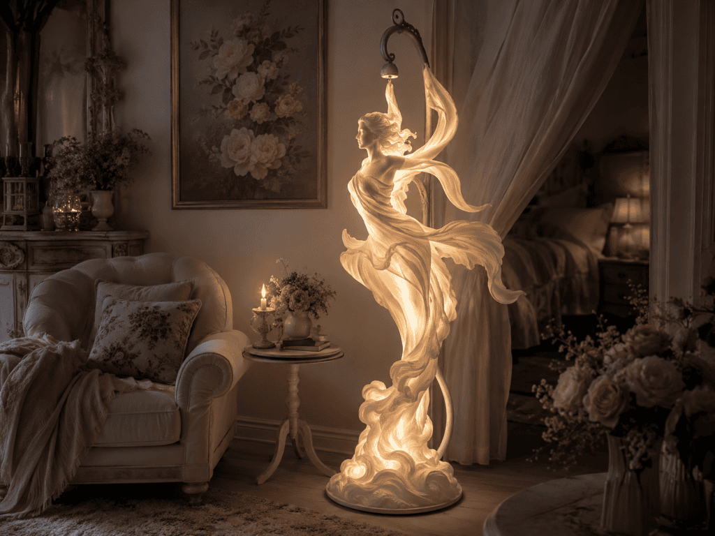 Sculptural Ceiling Light2