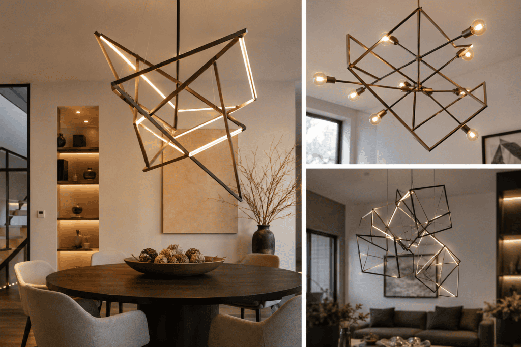 Sculptural Ceiling Light10
