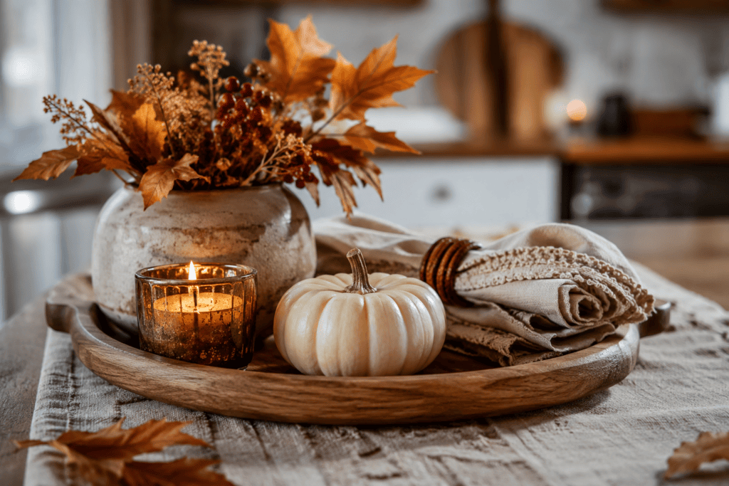 Fall Kitchen Island Decor3
