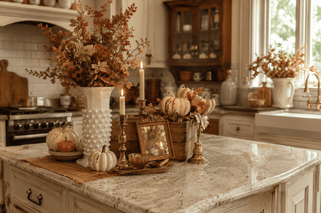 Fall Kitchen Island Decor6