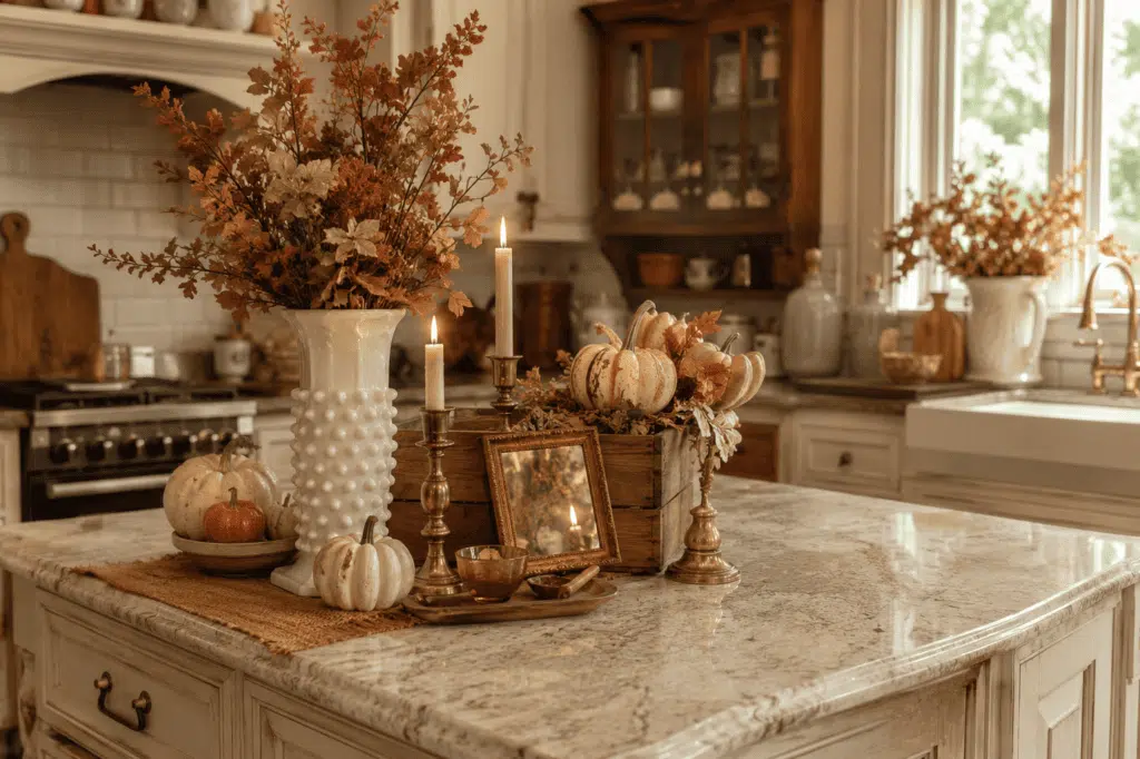 Fall Kitchen Island Decor6