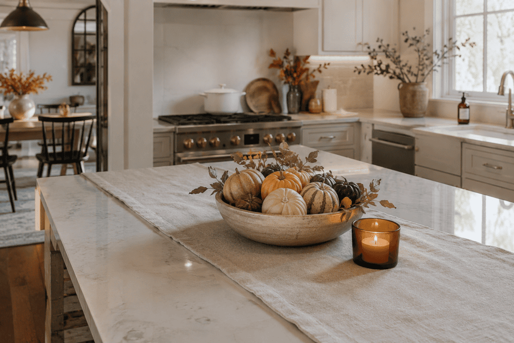 Fall Kitchen Island Decor7
