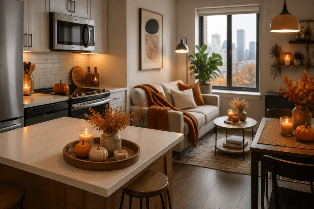 Fall Kitchen Island Decor8